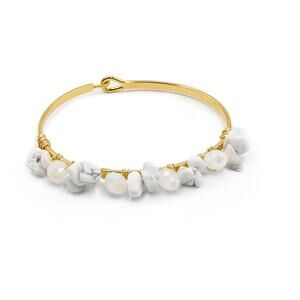 New $45msrp Kinsley Armelle Provo Collection Pepper Bracelet! Howlite